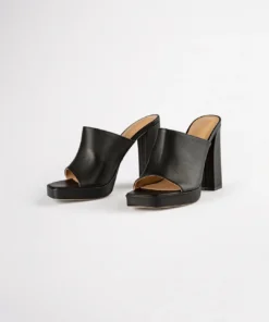 Tony Bianco Daytona Black Como 11.5cm Heels