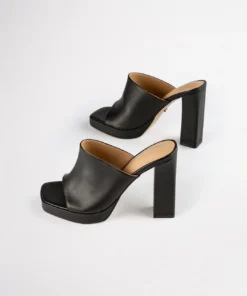 Tony Bianco Daytona Black Como 11.5cm Heels