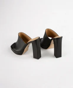 Tony Bianco Daytona Black Como 11.5cm Heels