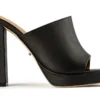 Tony Bianco Daytona Black Como 11.5cm Heels