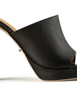 Tony Bianco Daytona Black Como 11.5cm Heels