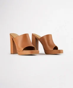Tony Bianco Shoes Daytona Tan Como 11.5cm Heels