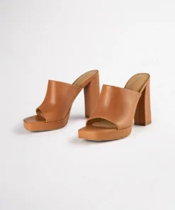 Tony Bianco Shoes Daytona Tan Como 11.5cm Heels