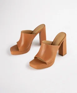 Tony Bianco Shoes Daytona Tan Como 11.5cm Heels