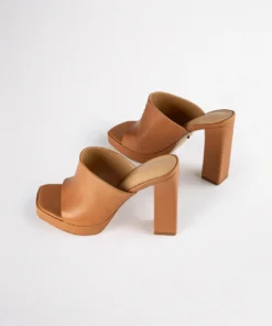 Tony Bianco Shoes Daytona Tan Como 11.5cm Heels
