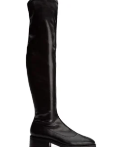Tony Bianco Shoes Delight Black Venezia 4.5cm Long Boots