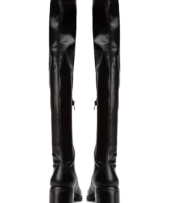 Tony Bianco Shoes Delight Black Venezia 4.5cm Long Boots