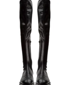 Tony Bianco Shoes Delight Black Venezia 4.5cm Long Boots
