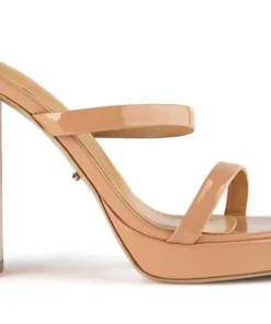 Tony Bianco Shoes Dynasty Nude Patent 11.5cm Heels