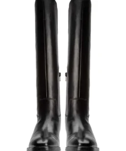 Tony Bianco New Arrivals Eleanor Black Como 4cm Calf Boots