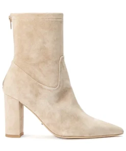 Tony Bianco Ellie Malt Suede 8.5cm Ankle Boots Shoes
