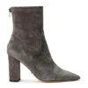 Tony Bianco Ellie Steel Suede 8.5cm Ankle Boots Shoes 2 Tony Bianco Ellie Steel Suede 8.5cm Ankle Boots Shoes