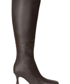Tony Bianco New Arrivals Fantasy Chocolate Nappa 8cm Calf Boots