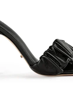 Tony Bianco Fara Black Nappa 10.5cm Heels Shoes