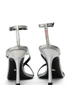 Tony Bianco Faythe Silver Illumine 10.5cm Heels