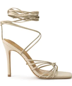Tony Bianco Feliz Vanilla Snake 10.5cm Heels