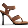 Tony Bianco Shoes Fia Tan Webbing 11cm Heels