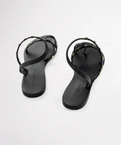 Tony Bianco Back In Stock Finola Black 1cm Flats