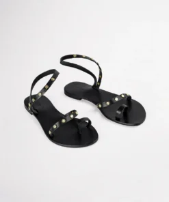 Tony Bianco Back In Stock Finola Black 1cm Flats
