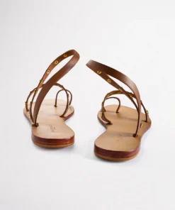 Tony Bianco Back In Stock Finola Tan 1cm Flats