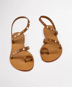 Tony Bianco Back In Stock Finola Tan 1cm Flats