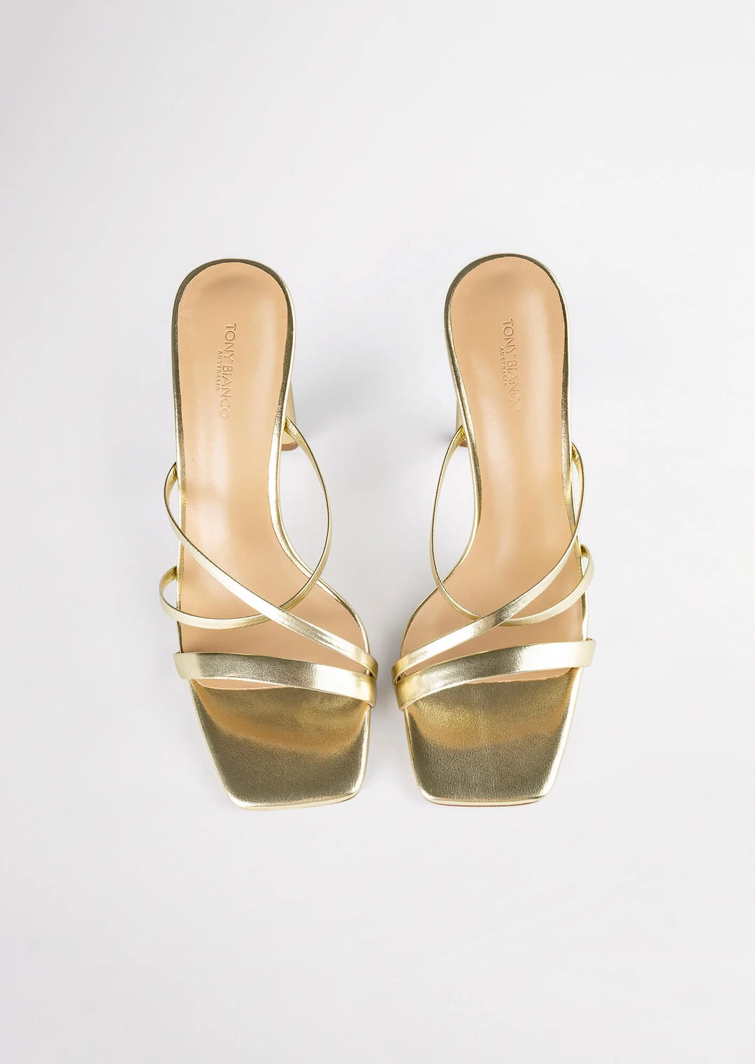 Tony Bianco Fior Gold Nappa Metallic 11cm Heels 8 Tony Bianco Fior Gold Nappa Metallic 11cm Heels