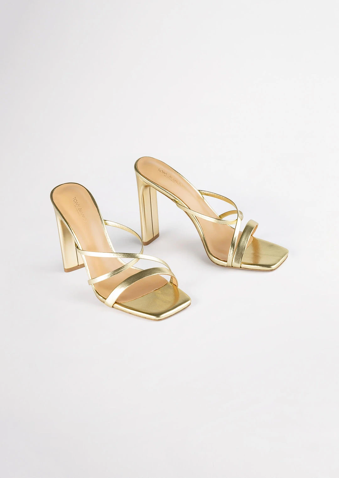 Tony Bianco Fior Gold Nappa Metallic 11cm Heels 9 Tony Bianco Fior Gold Nappa Metallic 11cm Heels