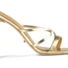 Tony Bianco Fior Gold Nappa Metallic 11cm Heels 2 Tony Bianco Fior Gold Nappa Metallic 11cm Heels