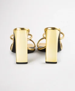 Tony Bianco Shoes Florence Gold Foil 11cm Heels