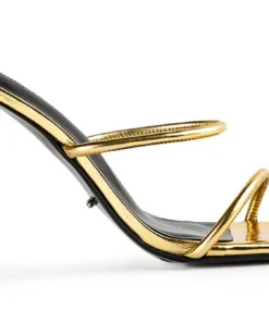 Tony Bianco Shoes Florence Gold Foil 11cm Heels