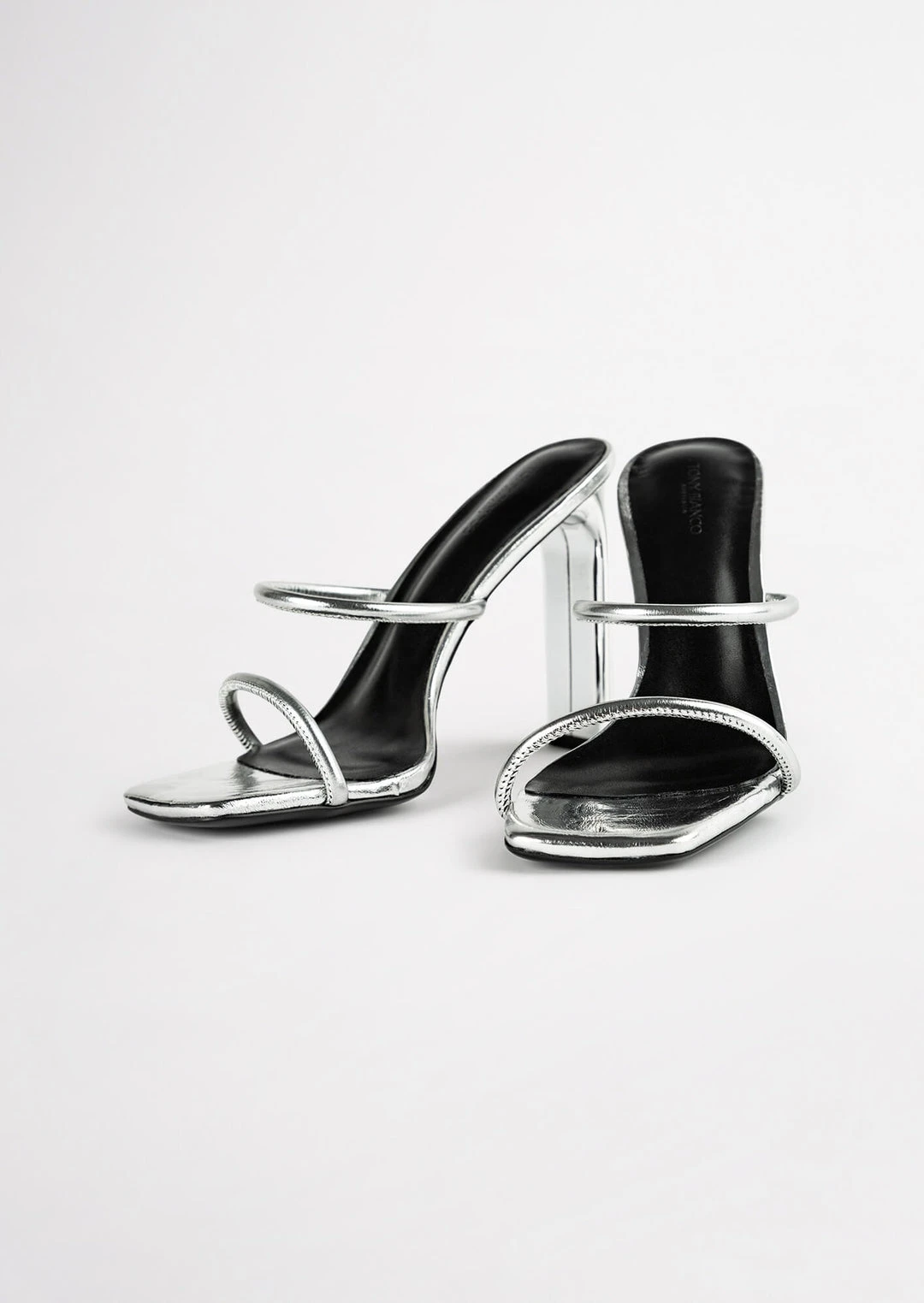Tony Bianco Best Sellers Florence Silver Foil 11cm Heels 6 Tony Bianco Best Sellers Florence Silver Foil 11cm Heels