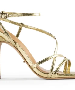 Tony Bianco Franci Gold Nappa Metallic 10.5cm Heels Best Sellers