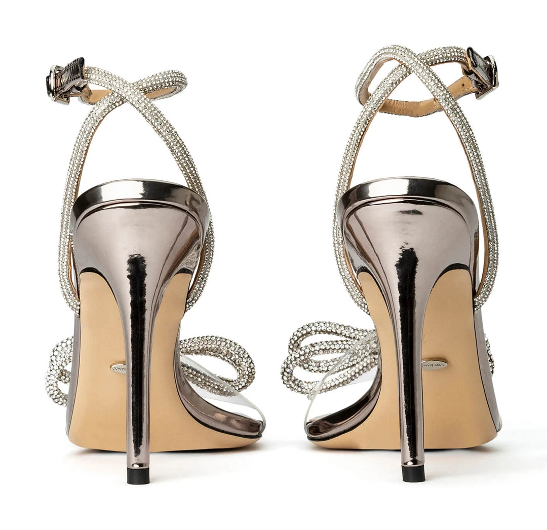 Tony Bianco Franz Gunmetal Shine 10.5cm Heels Hot List 7 Tony Bianco Franz Gunmetal Shine 10.5cm Heels Hot List