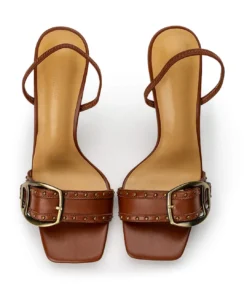 Tony Bianco Freja Rust Nappa 10.5cm Heels Shoes