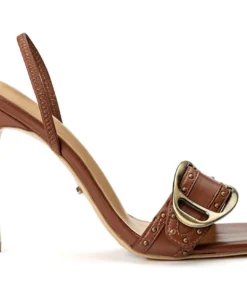 Tony Bianco Freja Rust Nappa 10.5cm Heels Shoes