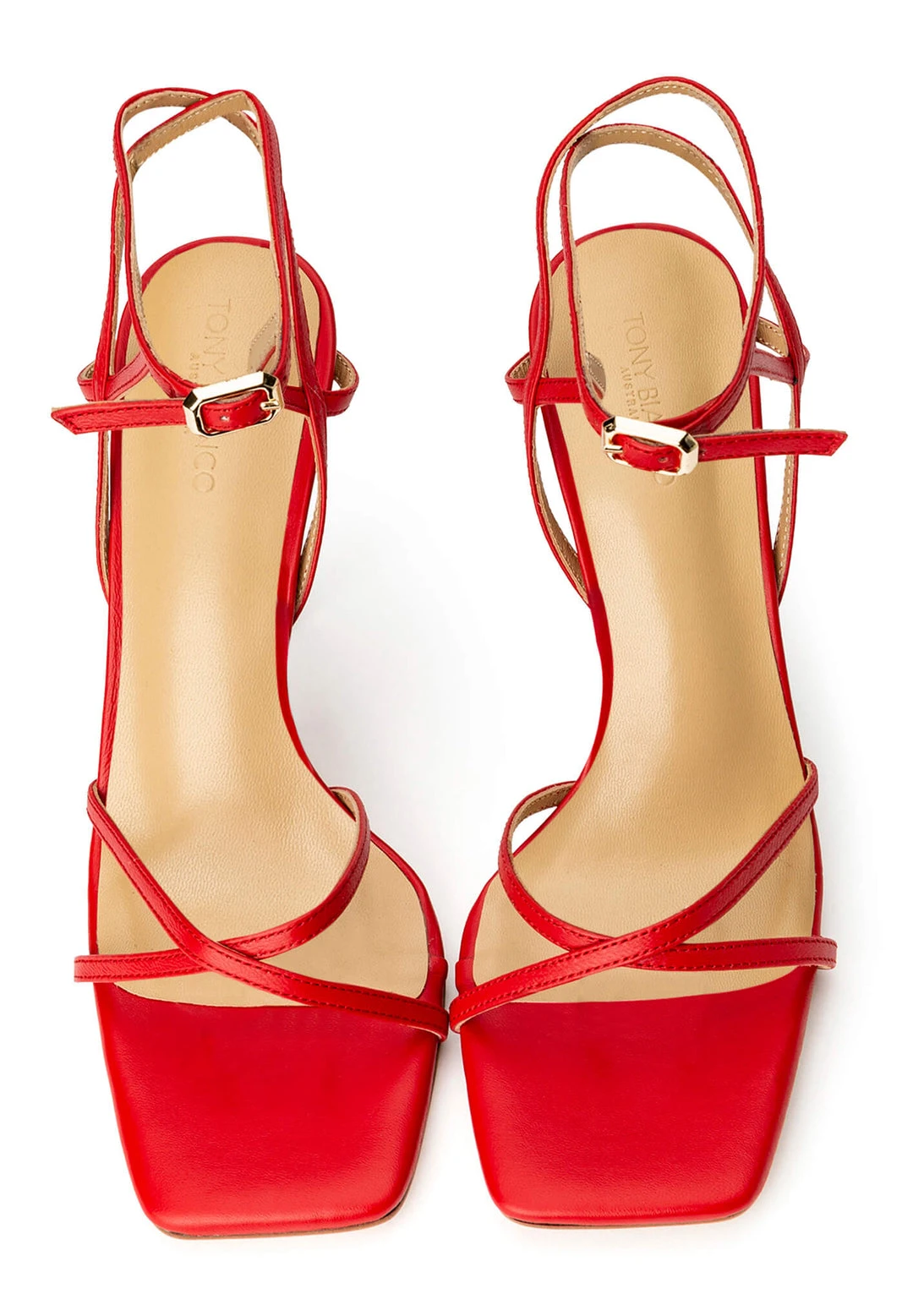 Tony Bianco Frisky Cherry Nappa 10.5cm Heels 5 Tony Bianco Frisky Cherry Nappa 10.5cm Heels