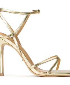 Tony Bianco Frisky Gold Nappa Metallic 10.5cm Heels