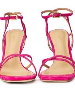 Tony Bianco Shoes Frisky Lipstick Suede 10.5cm Heels