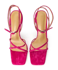 Tony Bianco Shoes Frisky Lipstick Suede 10.5cm Heels 8 Tony Bianco Shoes Frisky Lipstick Suede 10.5cm Heels