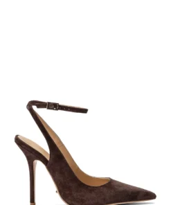 Tony Bianco Shoes Gallery Espresso Suede 11cm Heels