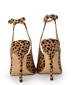 Tony Bianco Gallery Leopard Satin 11cm Heels Shoes 11 Tony Bianco Gallery Leopard Satin 11cm Heels Shoes