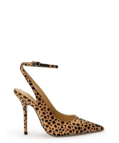 Tony Bianco Gallery Leopard Satin 11cm Heels Shoes