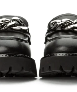 Tony Bianco Georgi Black Como 4cm Casual Shoes