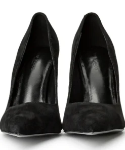 Tony Bianco Glamma Black Suede 11cm Heels Shoes