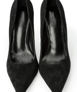 Tony Bianco Glamma Black Suede 11cm Heels Shoes
