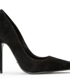 Tony Bianco Glamma Black Suede 11cm Heels Shoes