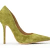 Tony Bianco Glamma Moss Suede 11cm Heels