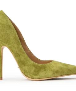 Tony Bianco Glamma Moss Suede 11cm Heels
