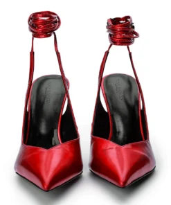 Tony Bianco Glint Red Illumine 11cm Heels Shoes