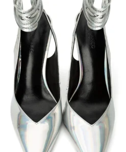 Tony Bianco Glint Silver Illumine 11cm Heels Shoes